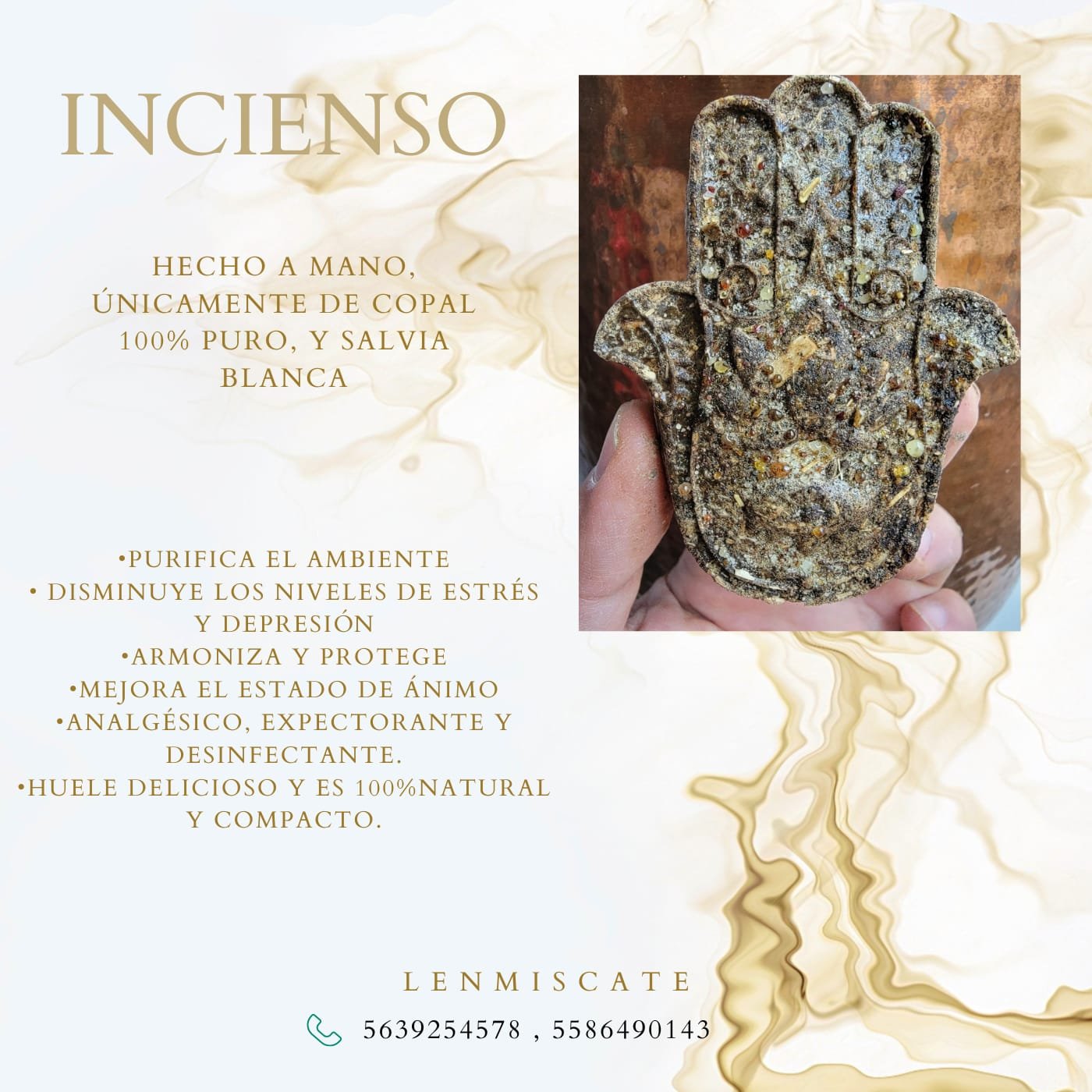 Incienso Premium de Salvia con Copal x3 2 Incienso Premium de Salvia con Copal x3 - Image 2