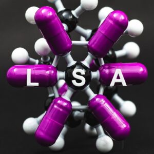 6 capsulas de LSA natural orgánica