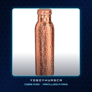 Bote de cobre puro martillado YoSoYhuasca