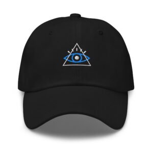 Gorra Ojo Bordada · YoSoYhuasca (Negra)