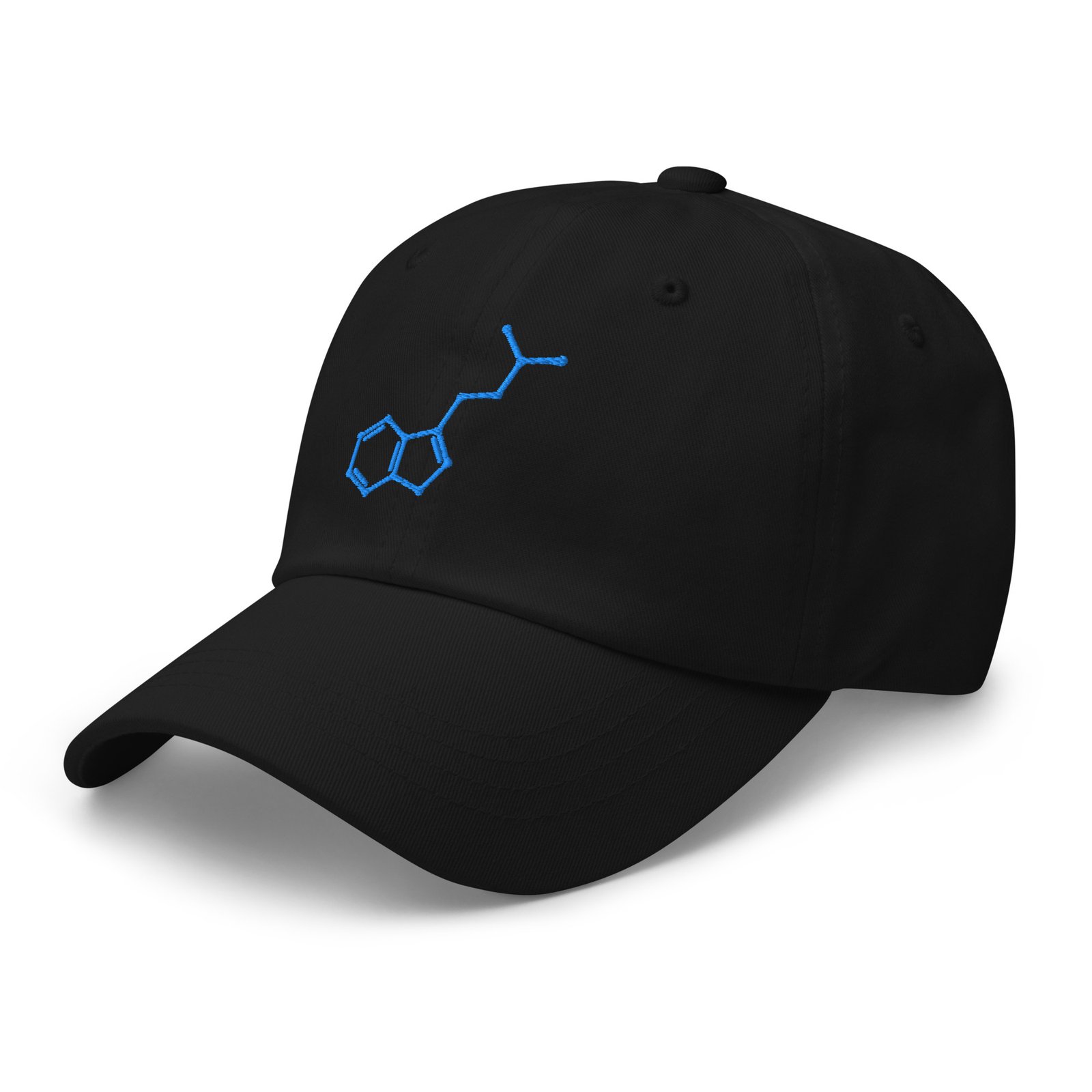 Gorra Molécula del Espíritu Bordada · YoSoYhuasca (Negra) 6 Gorra Molécula del Espíritu Bordada · YoSoYhuasca (Negra) – vista 6
