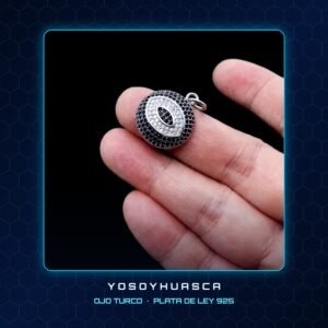 Colgante ojo turco plata 925 YoSoYhuasca
