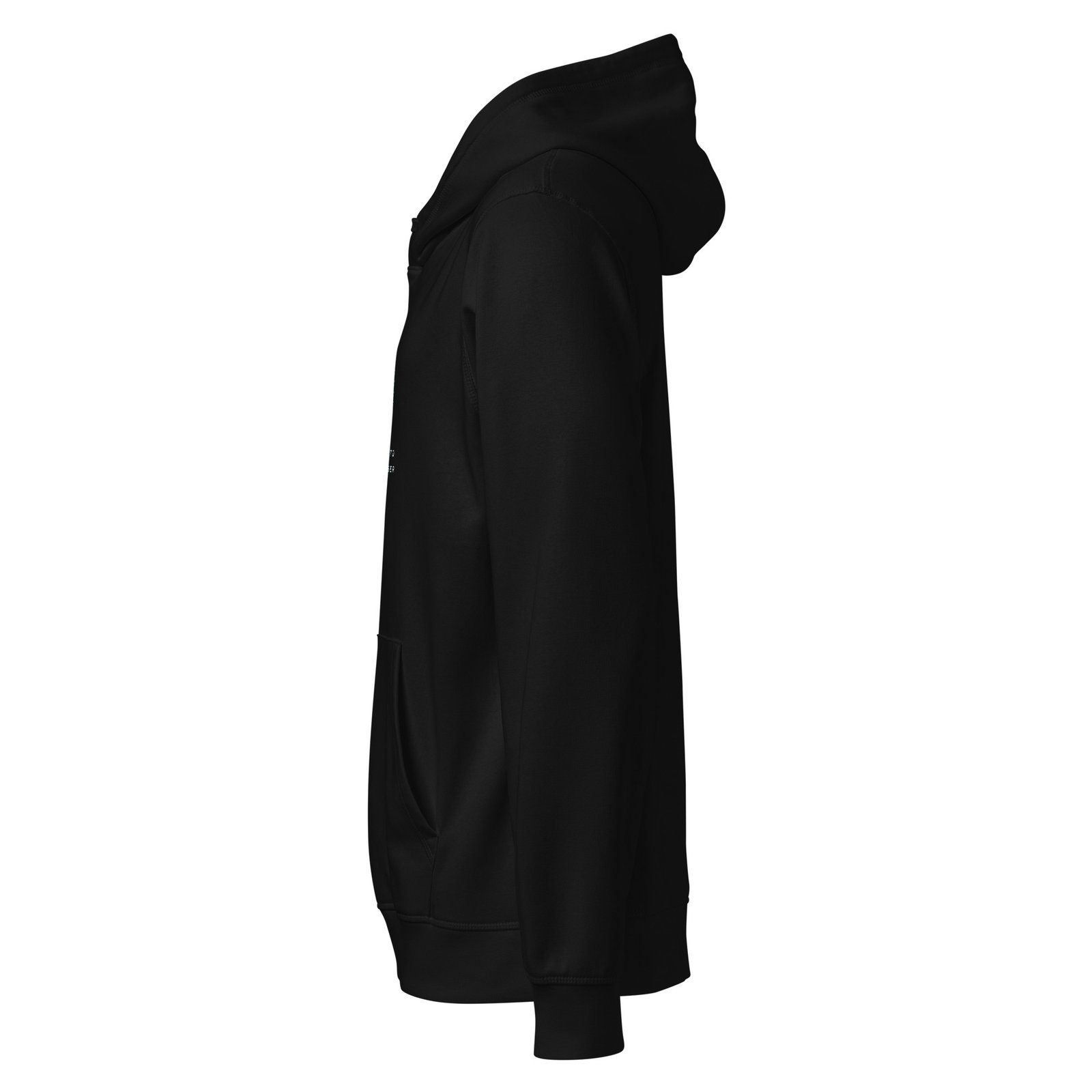 Sudadera Mantra Algodón Orgánico · Línea Minimalista · YoSoYhuasca (Negra) 3 Sudadera Mantra Algodón Orgánico · Línea Minimalista · YoSoYhuasca (Negra) - Imagen 3