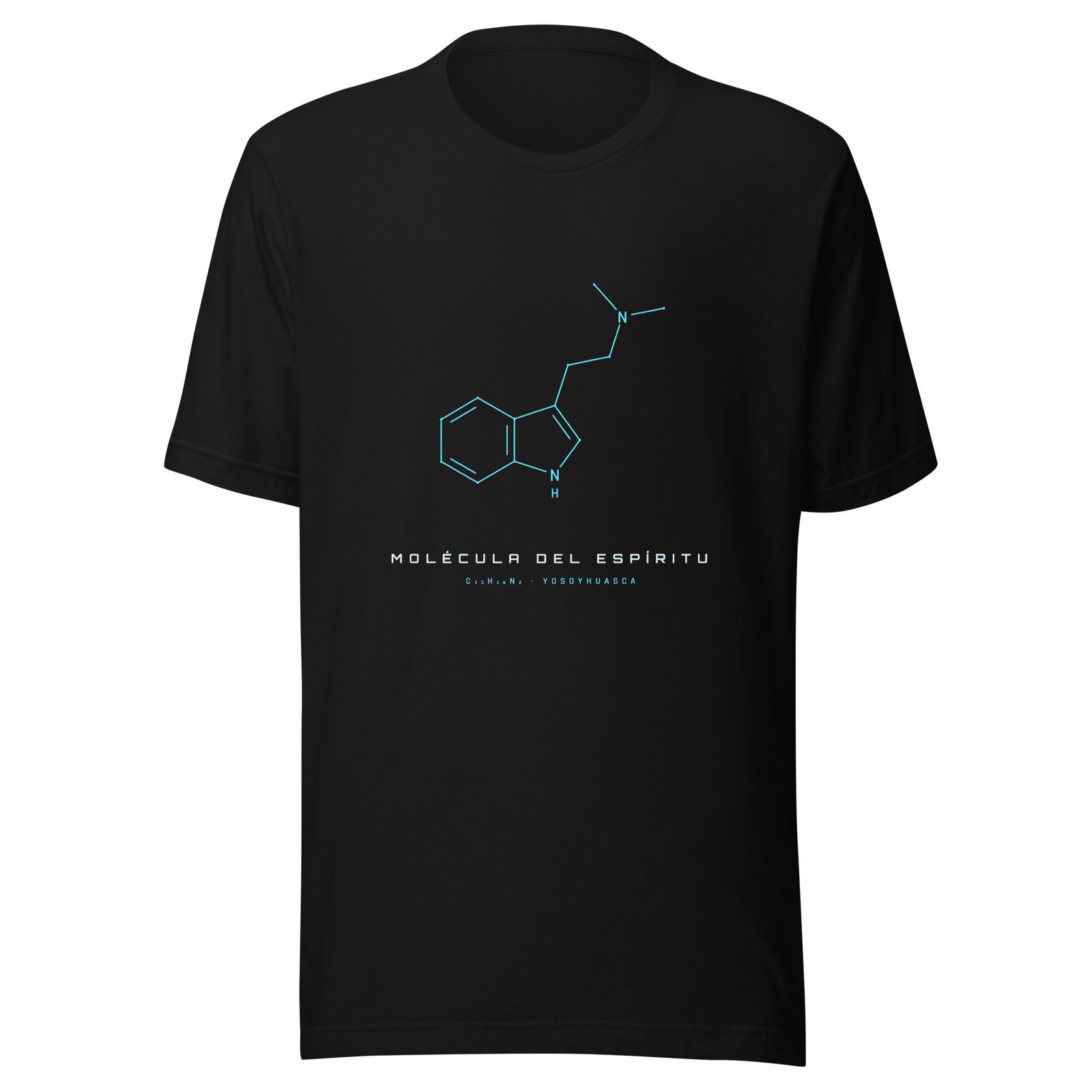 Playera Molécula del Espíritu · Línea Minimalista · YoSoYhuasca (Negra) 1 Playera Molécula del Espíritu · Línea Minimalista · YoSoYhuasca (Negra)