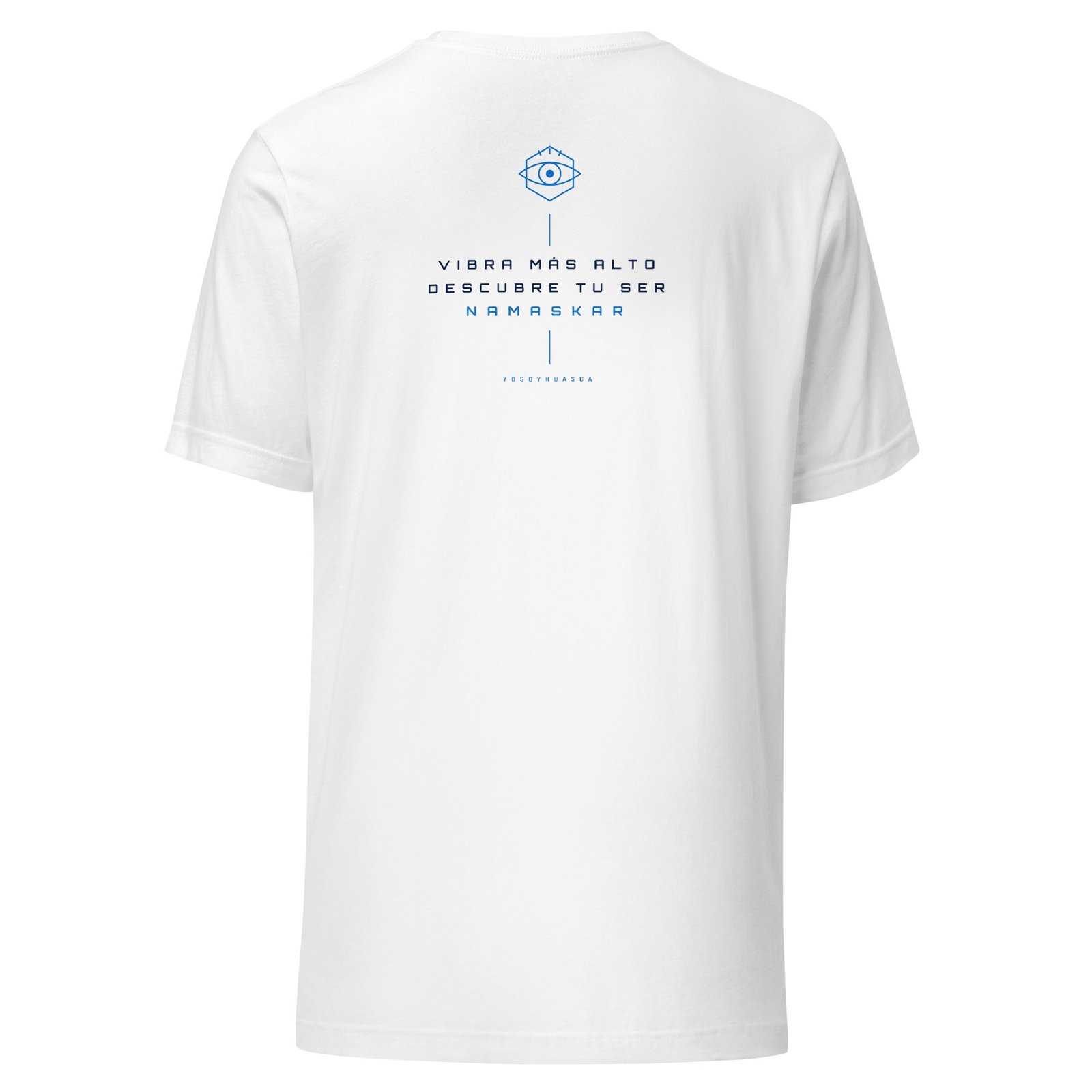 Playera Mantra Espalda + Logo al Pecho · YoSoYhuasca (Blanca) 2 Playera Mantra Espalda + Logo al Pecho · YoSoYhuasca (Blanca) - Imagen 2