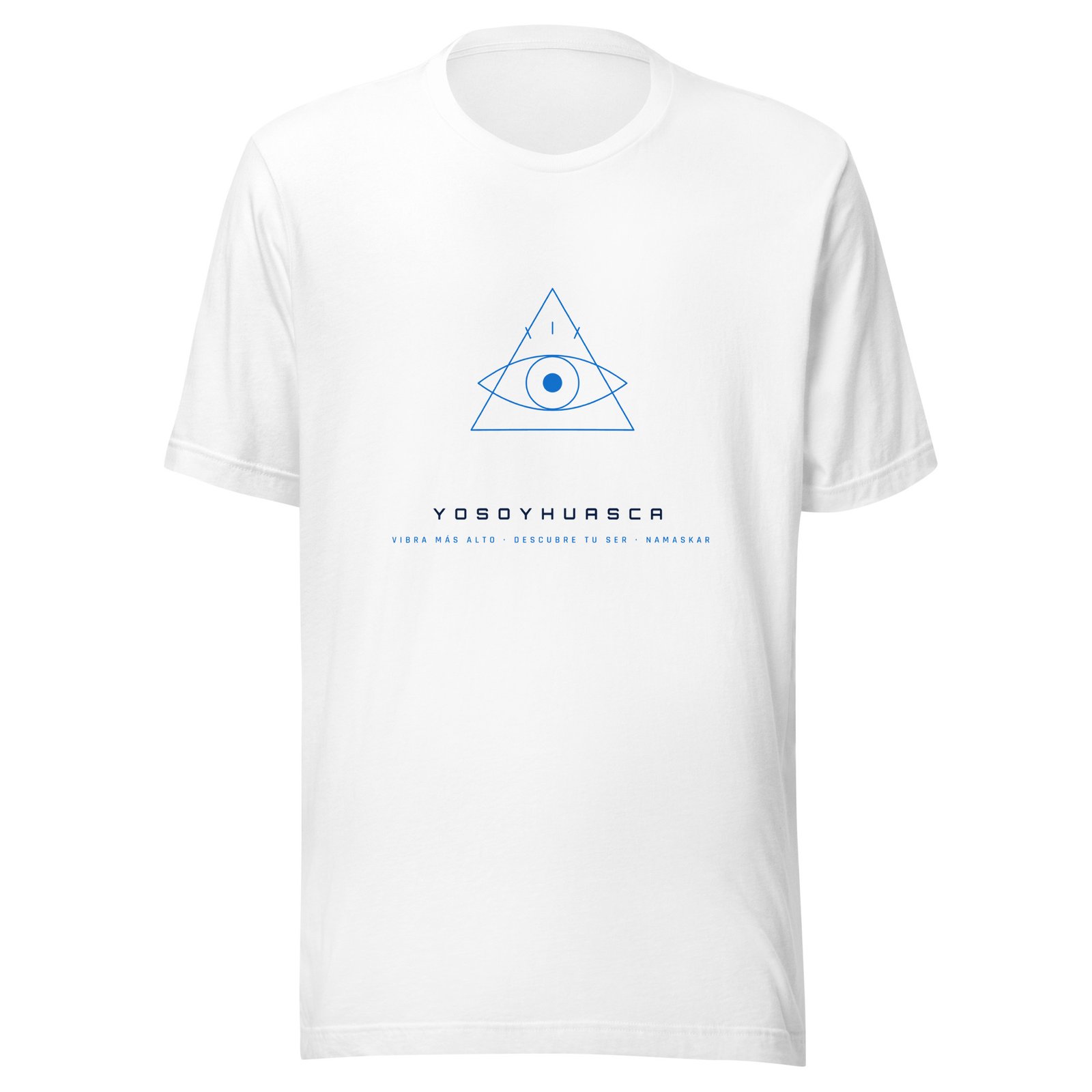 Playera Ojo · Línea Minimalista · YoSoYhuasca (Blanca) 1 Playera Ojo · Línea Minimalista · YoSoYhuasca (Blanca)