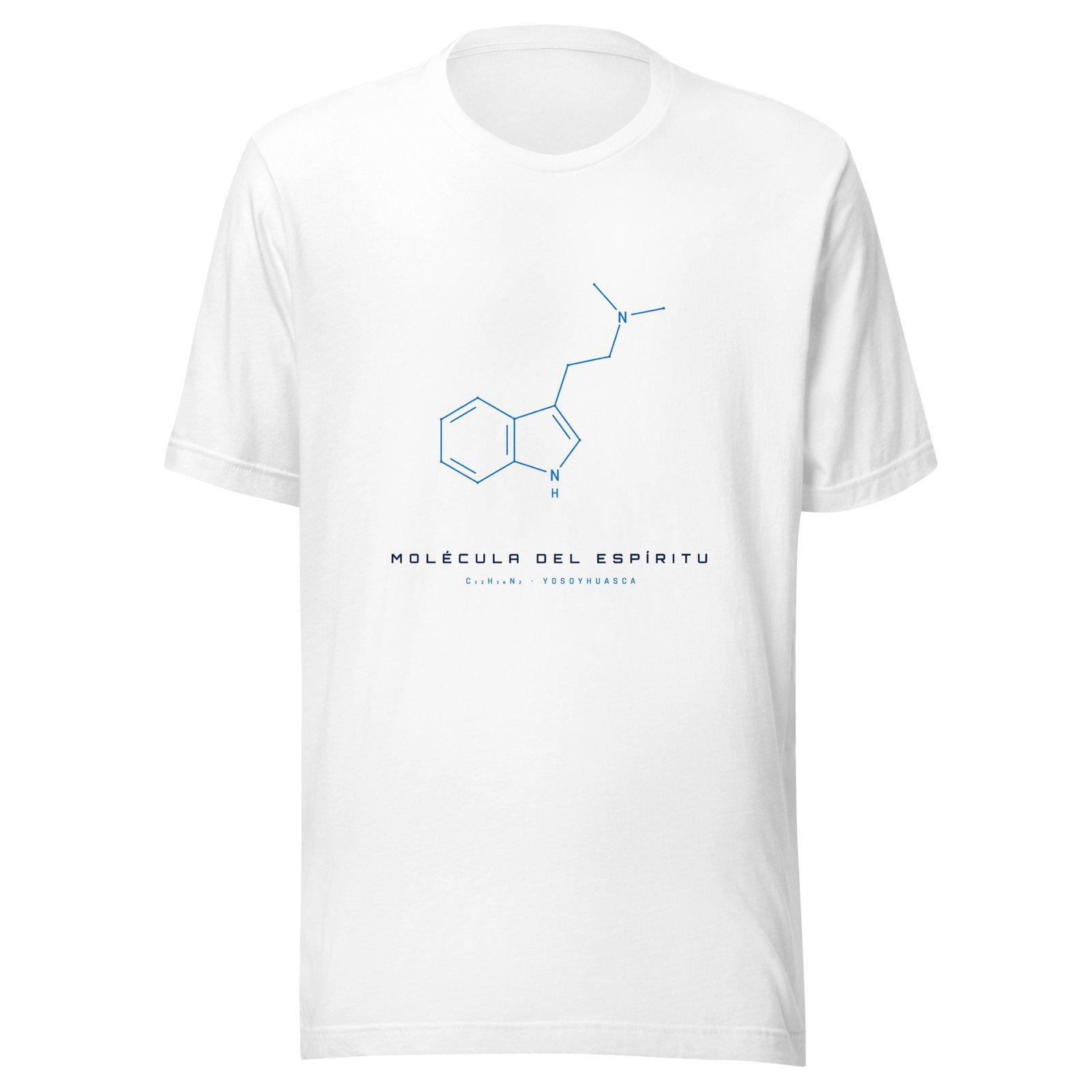 Playera Molécula del Espíritu · Línea Minimalista · YoSoYhuasca (Blanca) 1 Playera Molécula del Espíritu · Línea Minimalista · YoSoYhuasca (Blanca)