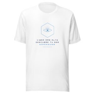 Playera Mantra · Línea Minimalista · YoSoYhuasca (Blanca)