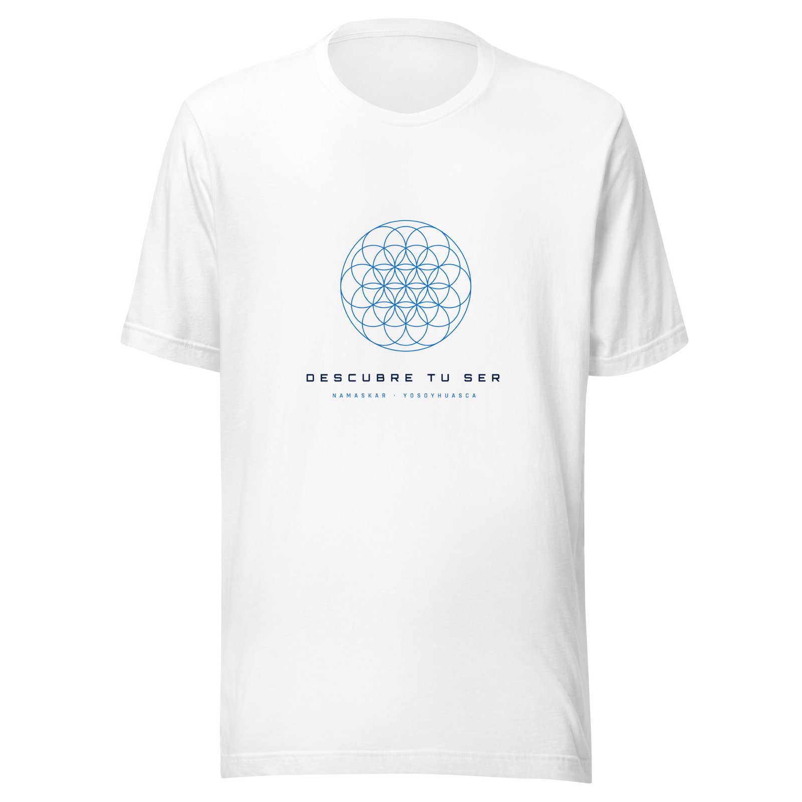 Playera Flor de la Vida · Línea Minimalista · YoSoYhuasca (Blanca) 1 Playera Flor de la Vida · Línea Minimalista · YoSoYhuasca (Blanca)