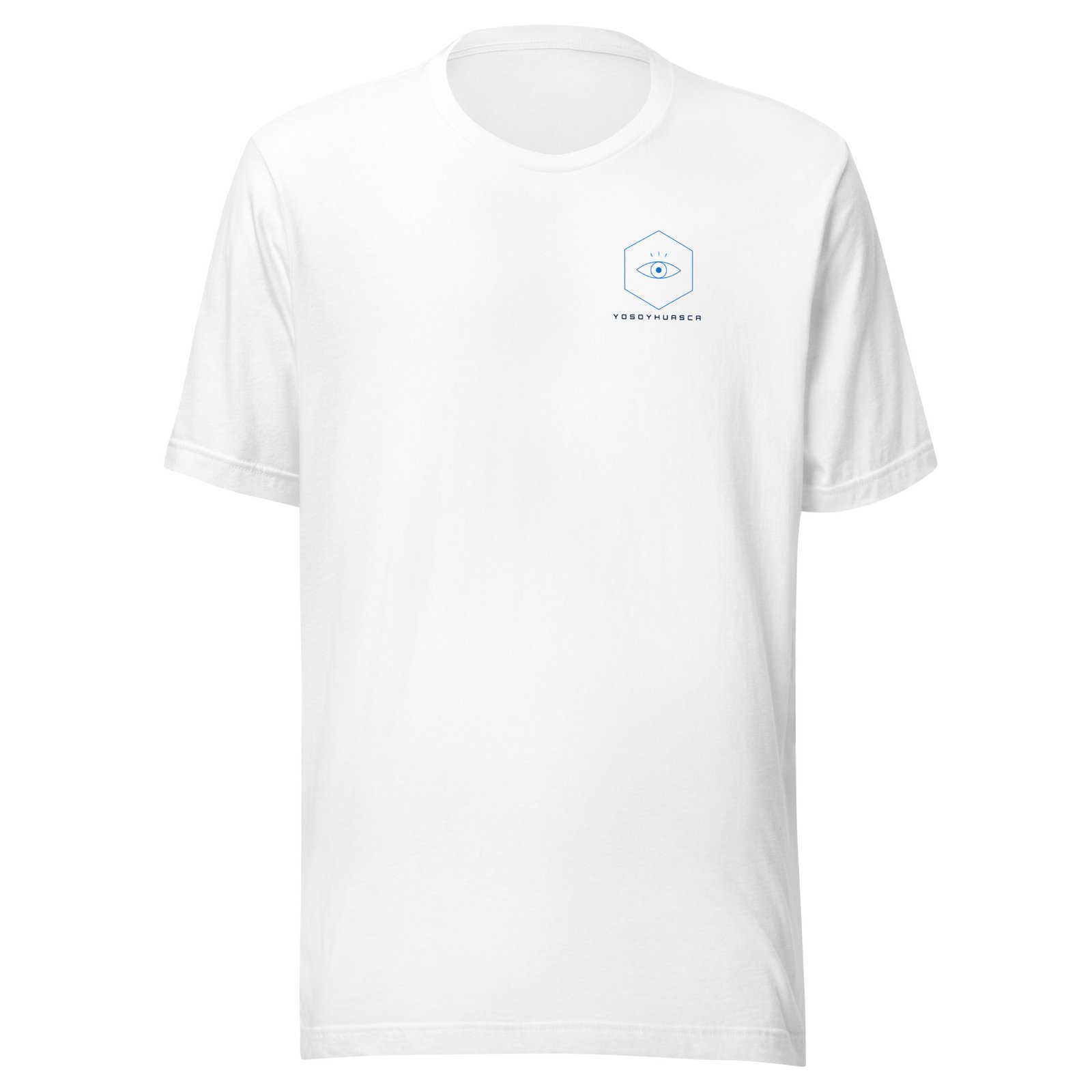 Playera Mantra Espalda + Logo al Pecho · YoSoYhuasca (Blanca) 1 Playera Mantra Espalda + Logo al Pecho · YoSoYhuasca (Blanca)